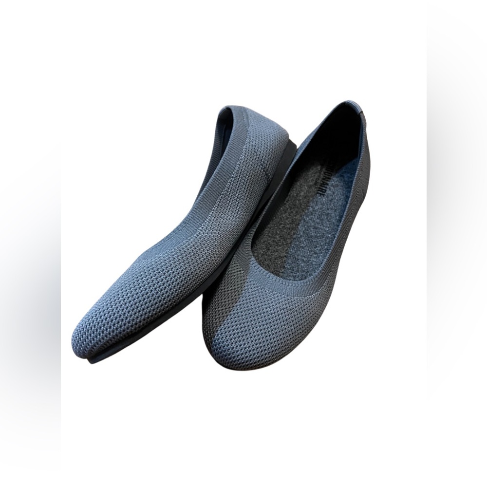 New Cushionaire Memory Foam Gray Flats Size 7.5 - image 5